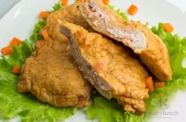 Куриная отбивная в кляре